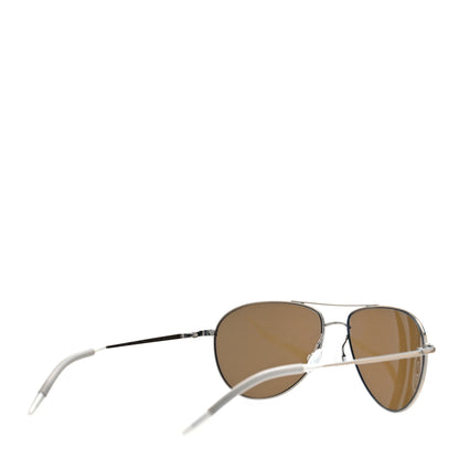 Oliver Peoples Benedict Aviator Sunglasses Gold 4 of 6