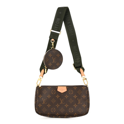 Louis Vuitton Monogram Multi Pochette Accessories Large Pochette Kaki 1 of 11