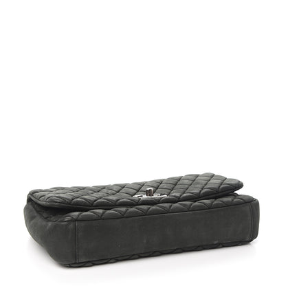 Chanel Iridescent Calfskin Small New Bubble Quilt Flap Black 3 of 10