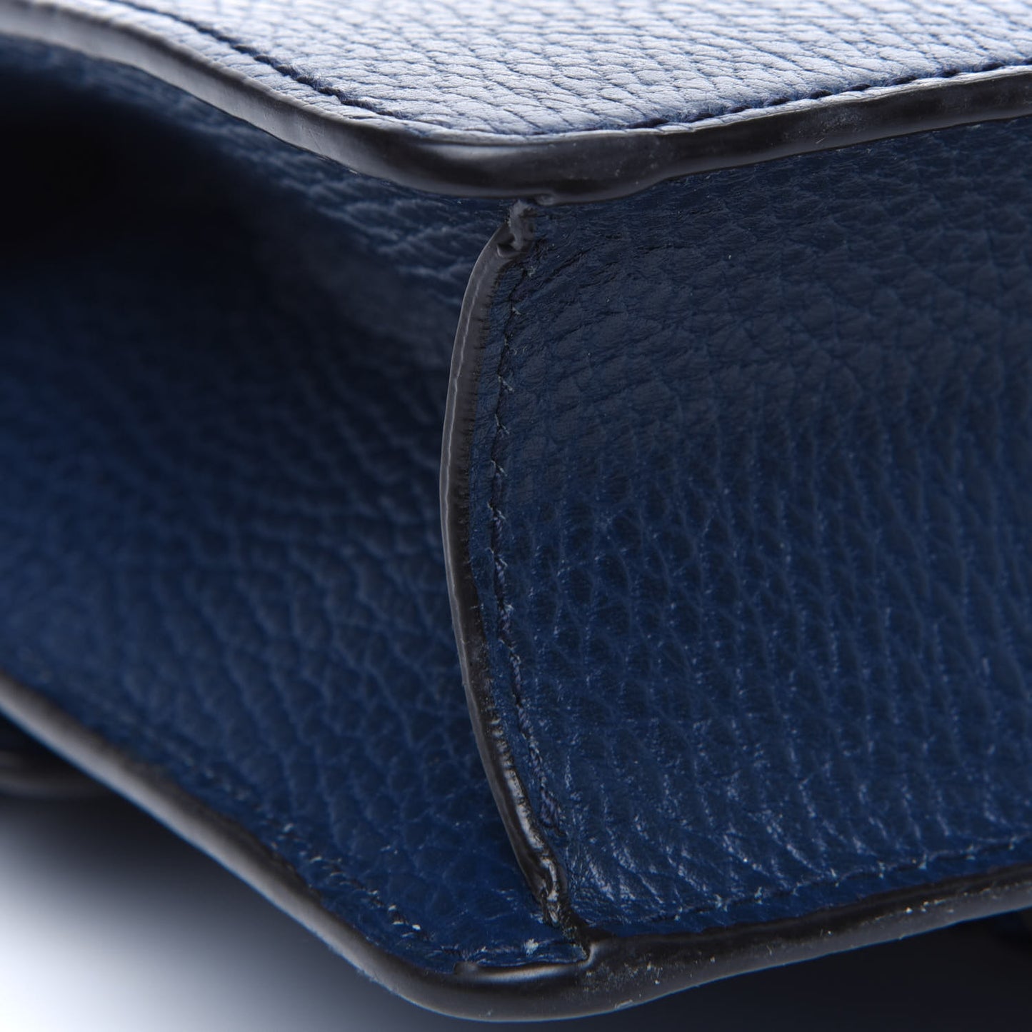 Dollar Calfskin Crystal Mini Dionysus Shoulder Bag Blue Agata Montana Sapphire