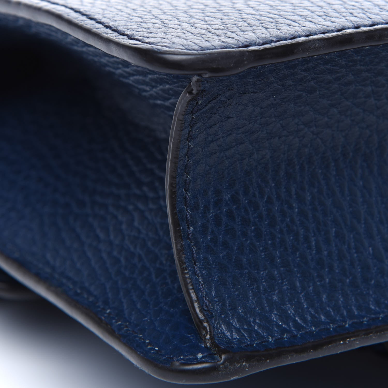 Gucci Dollar Calfskin Crystal Mini Dionysus Shoulder Bag Blue Agata Montana Sapphire 12 of 15