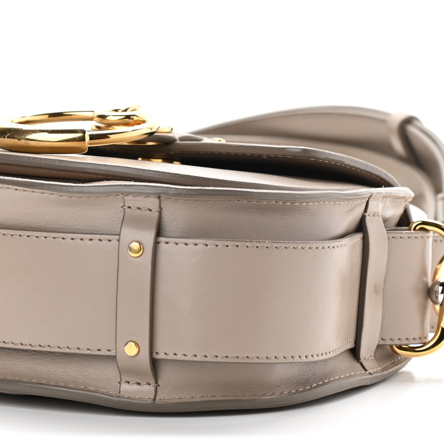 Calfskin Small Tess Bag Motty Grey