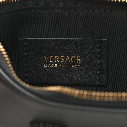 Versace Nappa La Medusa Zip Pouch Card Holder Black 6 of 7
