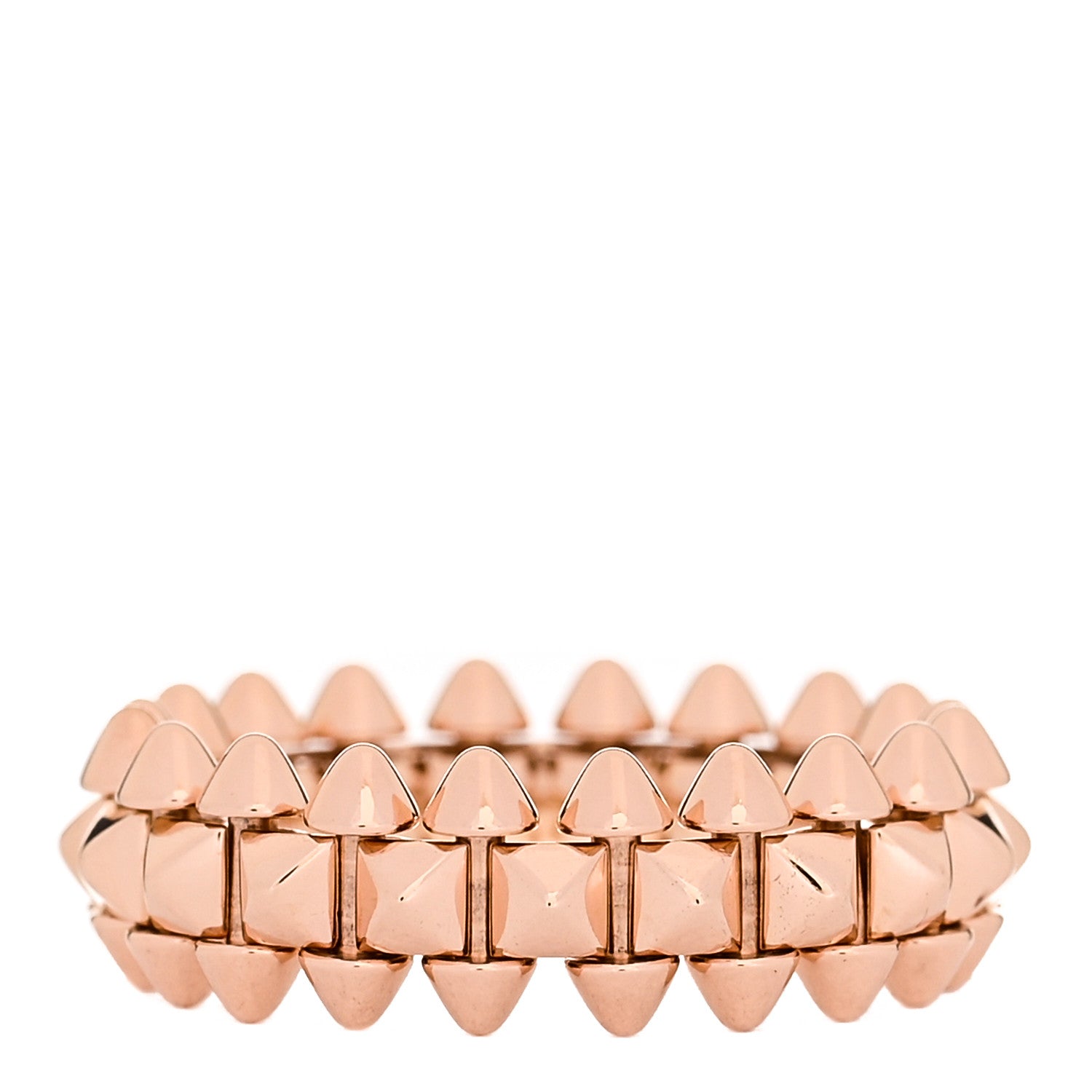 Cartier 18K Pink Gold SM Clash De Cartier Ring 47 4 3 of 5