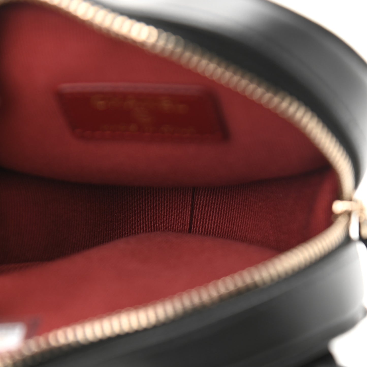 Lambskin Quilted CC In Love Heart Waist Belt Bag With Chain Black