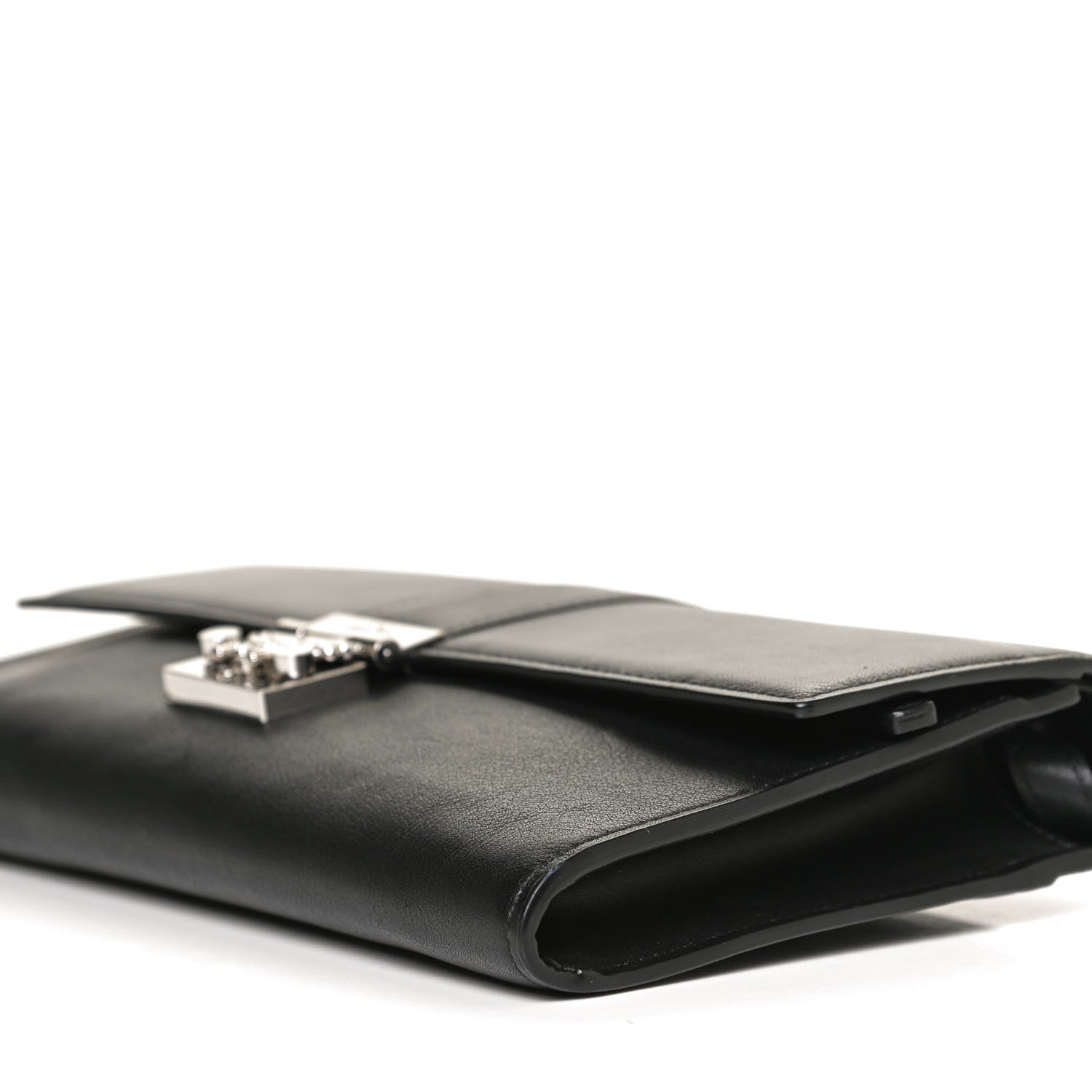 MCM Calfskin Crossbody Wallet Black 11 of 11