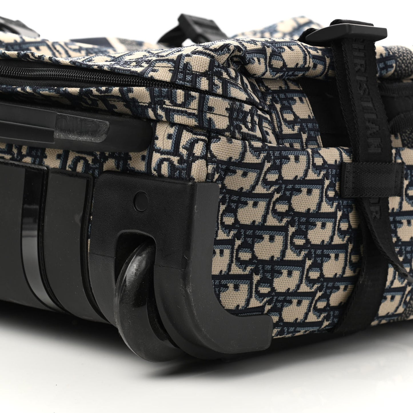 Oblique Small DiorTravel Suitcase Blue