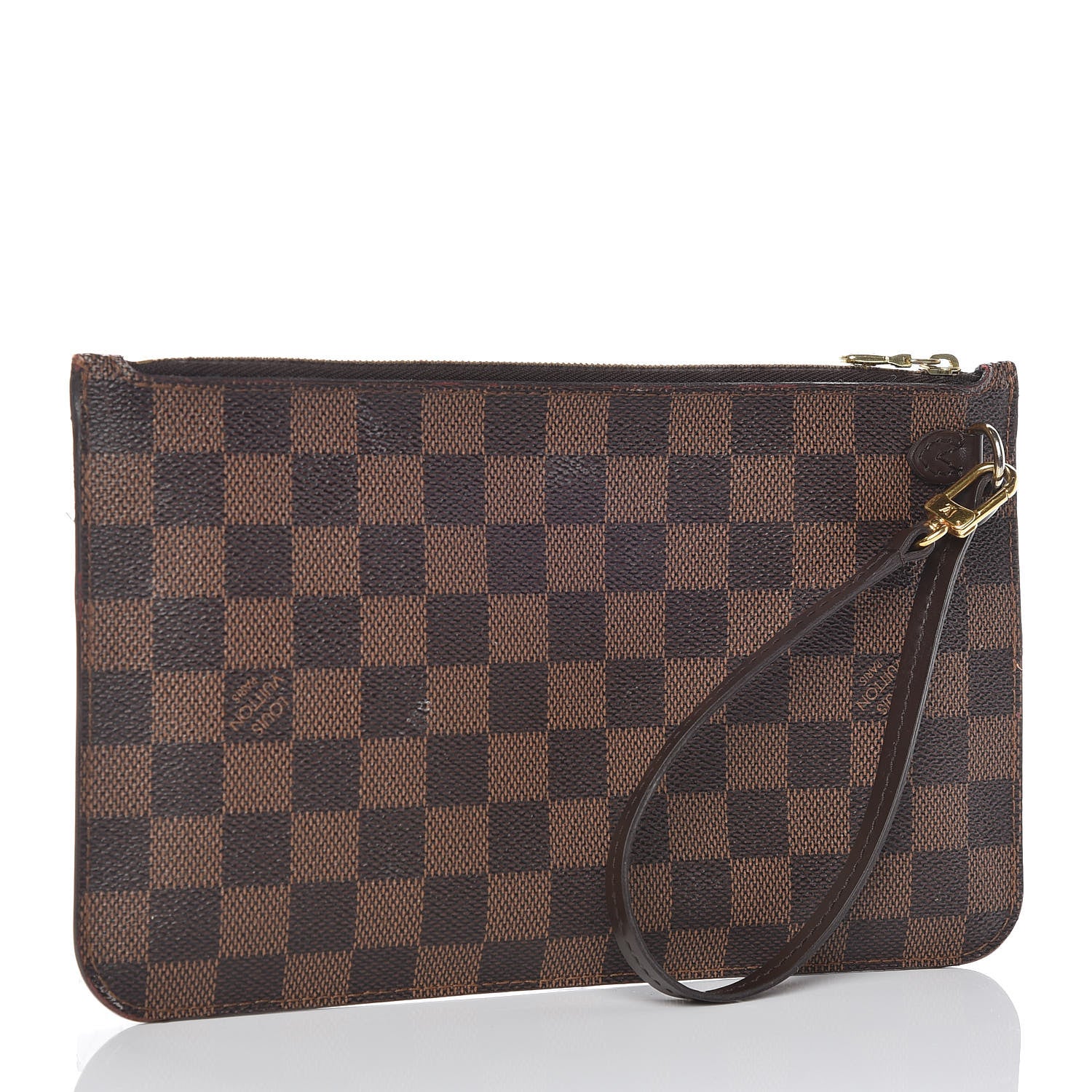 Louis Vuitton Damier Ebene Neverfull MM GM Pochette 3 of 11