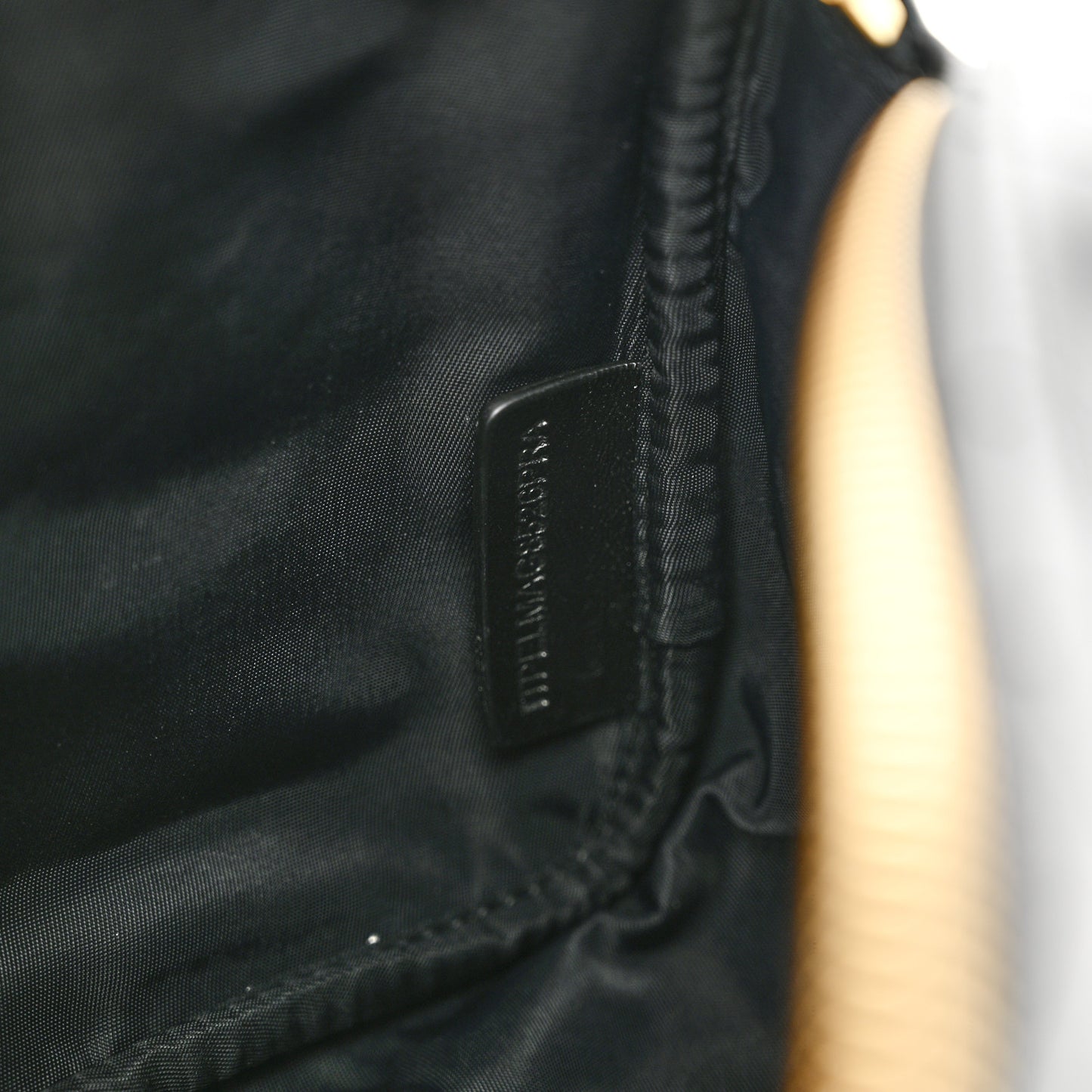 Calfskin Quilted Small Lola Camera Bag Black