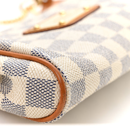 Louis Vuitton Damier Azur Eva Clutch 10 of 11