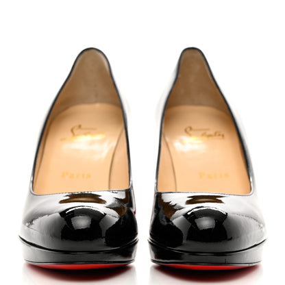 Christian Louboutin Patent New Simple 85 Pumps 37 Black 2 of 9