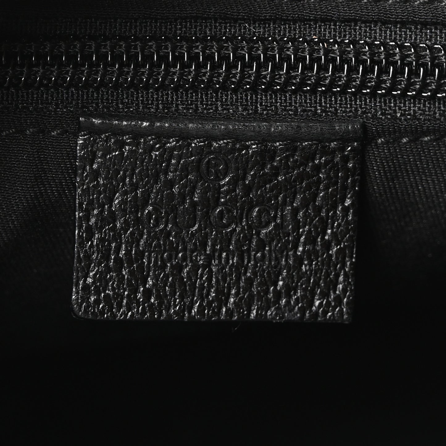 Monogram Medium Half Moon Hobo Black
