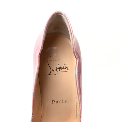 Christian Louboutin Patent Hot Chick 100 Pumps 36.5 Eglantine 7 of 10
