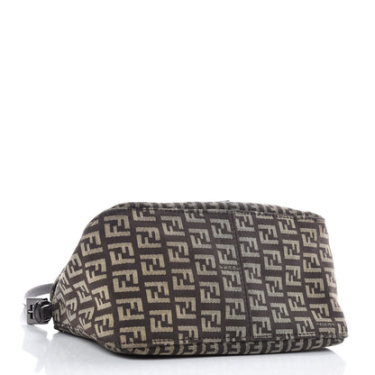 Fendi Zucchino Vitello Mini Mama Baguette Testa di Moro Beige 4 of 10