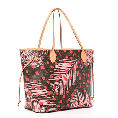 Louis Vuitton Monogram Jungle Dots Neo Neverfull MM Sugar Pink Poppy 3 of 10