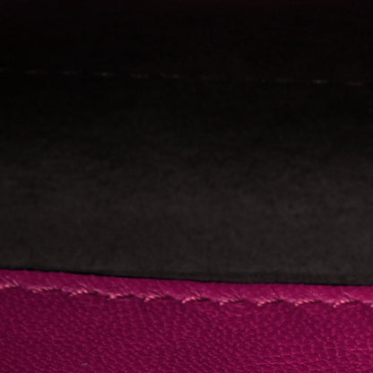 Fendi Nappa Micro Peekaboo Iconic Satchel Magenta 10 of 11