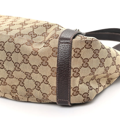 Gucci Monogram Medium Abbey Shoulder Bag Dark Brown 10 of 14