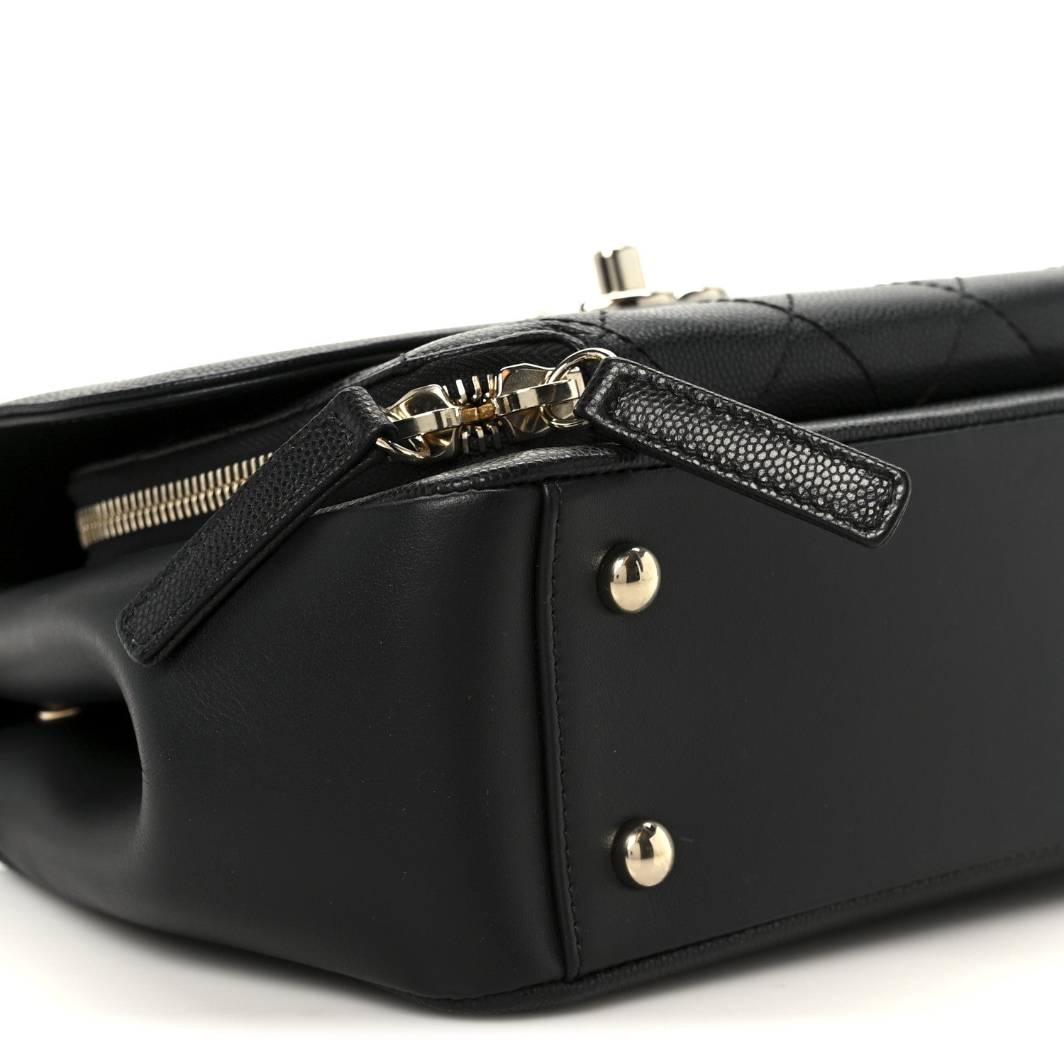 Chanel Caviar Quilted Medium Business Affinity Flap Black 10 of 12
