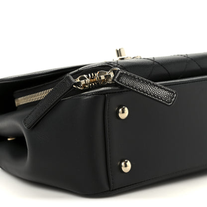 Chanel Caviar Quilted Medium Business Affinity Flap Black 10 of 12