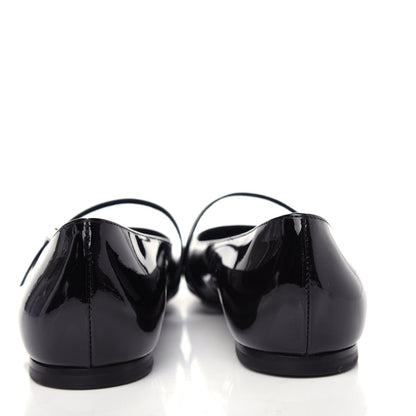 Louis Vuitton Patent Uniformes Ballet Flats 38 Black 7 of 10