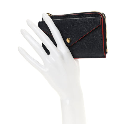 Louis Vuitton Empreinte Recto Verso Card Holder Marine Rouge 2 of 7
