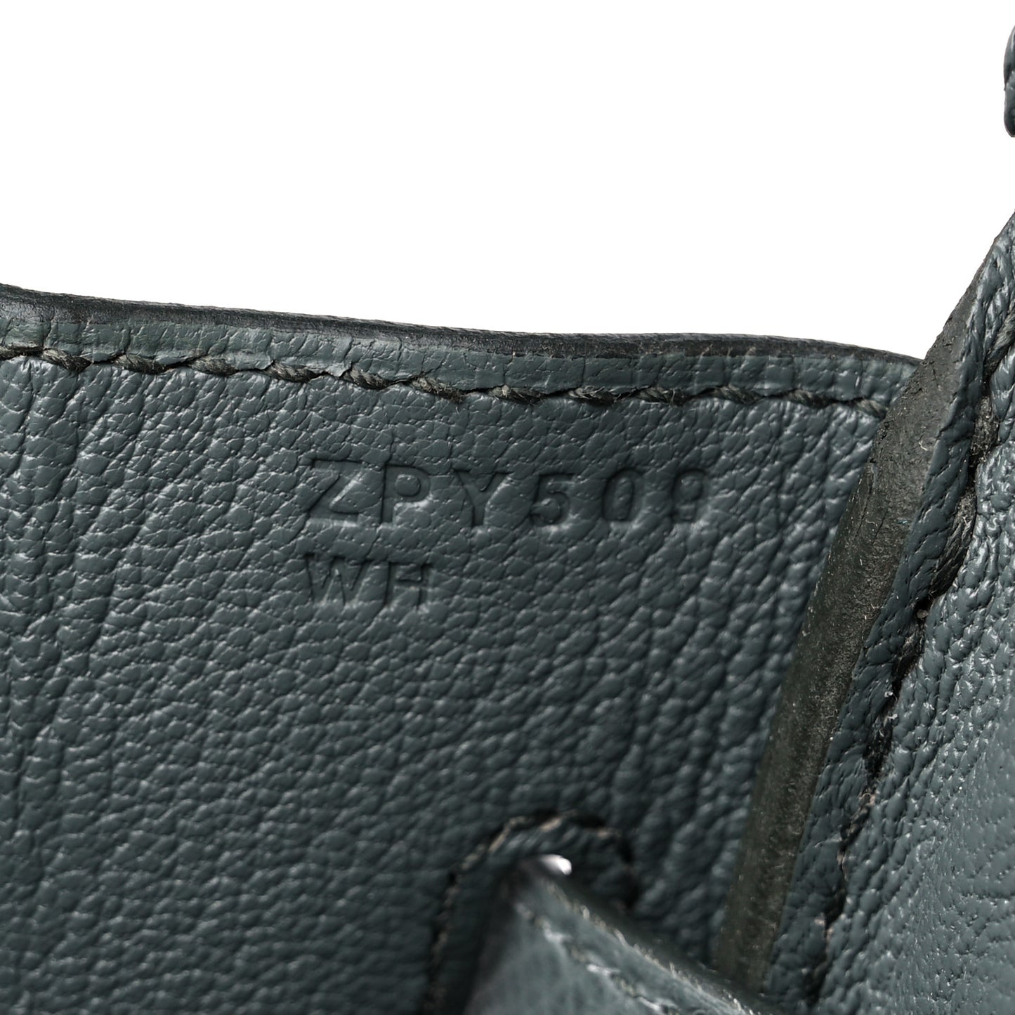 Epsom Birkin 30 Vert Amande