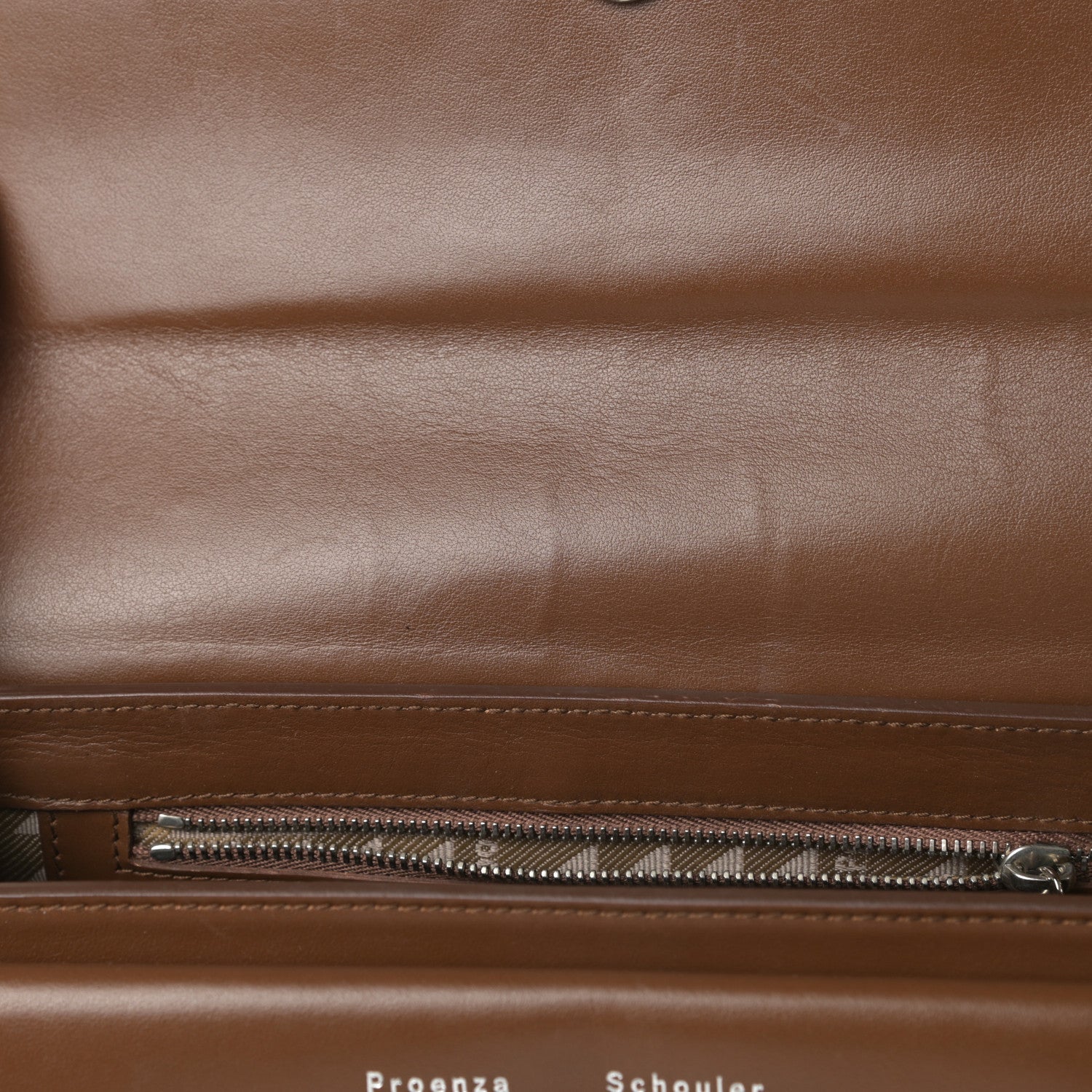 Proenza Schouler Smooth Calfskin Mini PS11 Classic Shoulder Bag Hazelnut 12 of 14