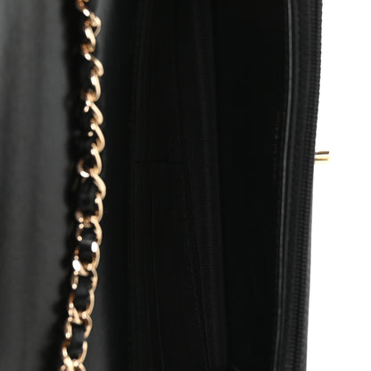Chanel Lambskin Quilted Trendy CC Wallet On Chain WOC Black 4 of 11