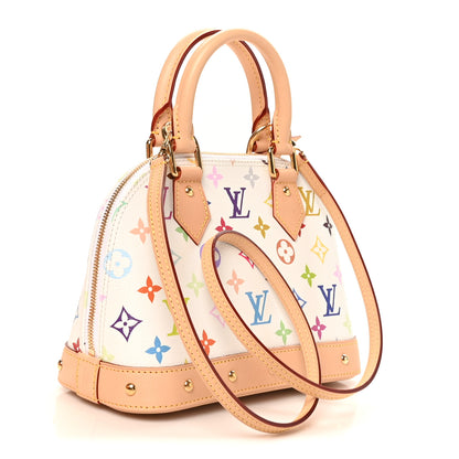 Louis Vuitton LV x TM Monogram Multicolor Alma BB White 3 of 11