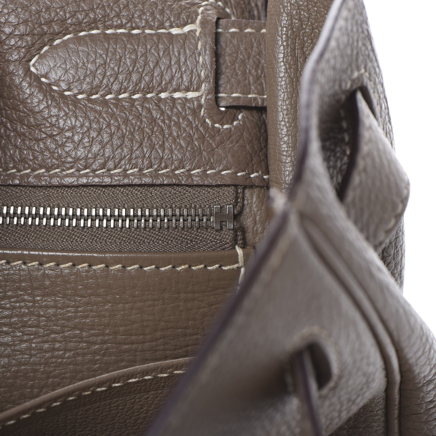 Hermes Togo Kelly Retourne 32 Etoupe 26 of 39