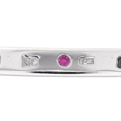 Roberto Coin 18K White Gold Diamond Bangle Bracelet 4 of 4