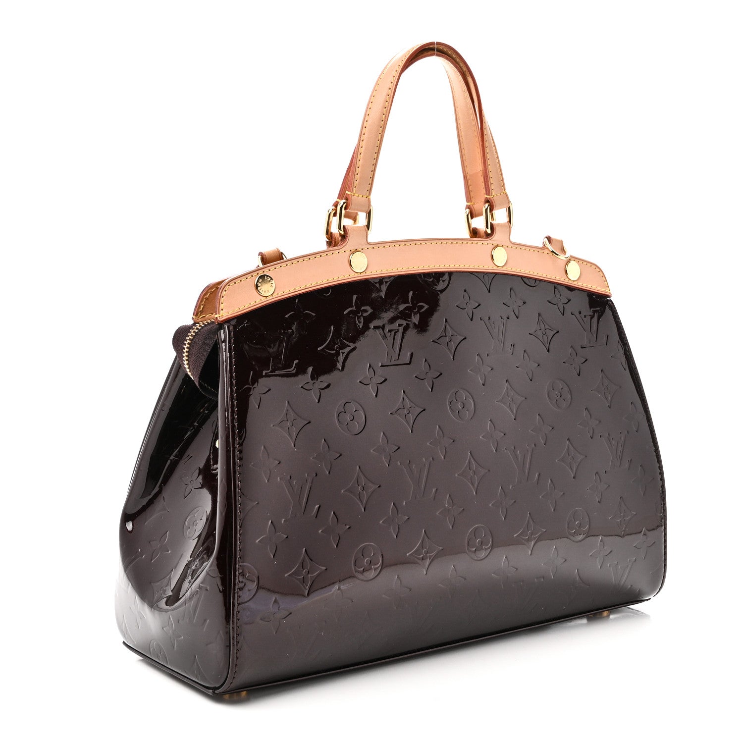 Louis Vuitton Vernis Brea MM Amarante 3 of 9