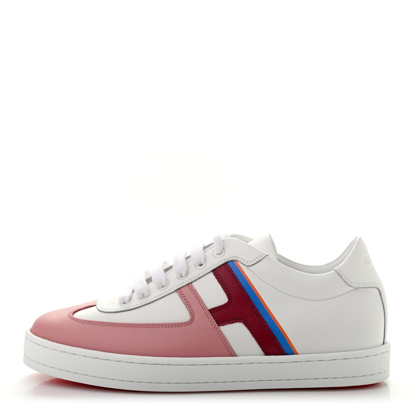 Epsom Womens Boomerang Sneakers 38.5 Multicolore Rose Pale