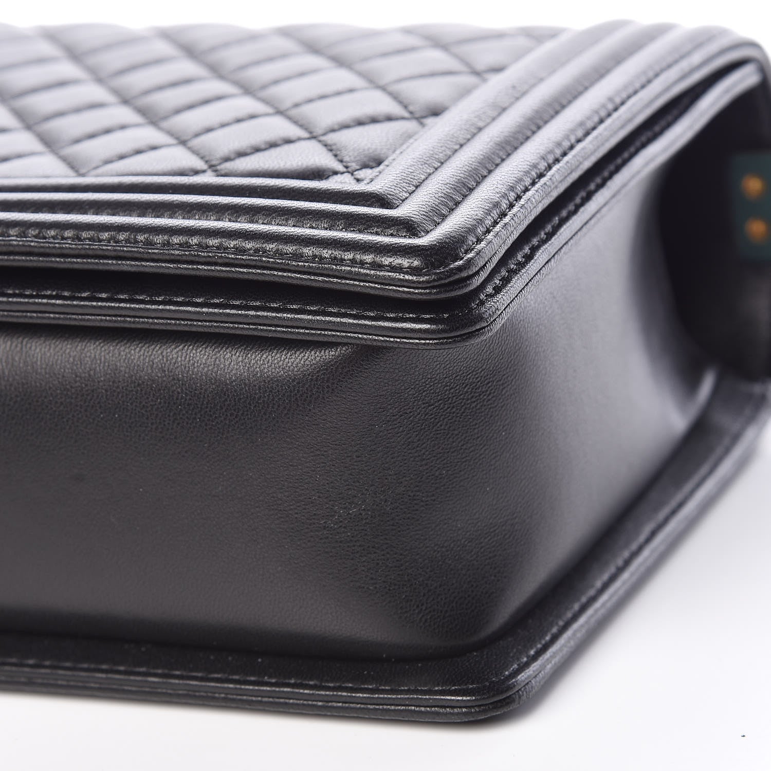 Chanel Lambskin Quilted New Medium Boy Flap Black 7 of 14