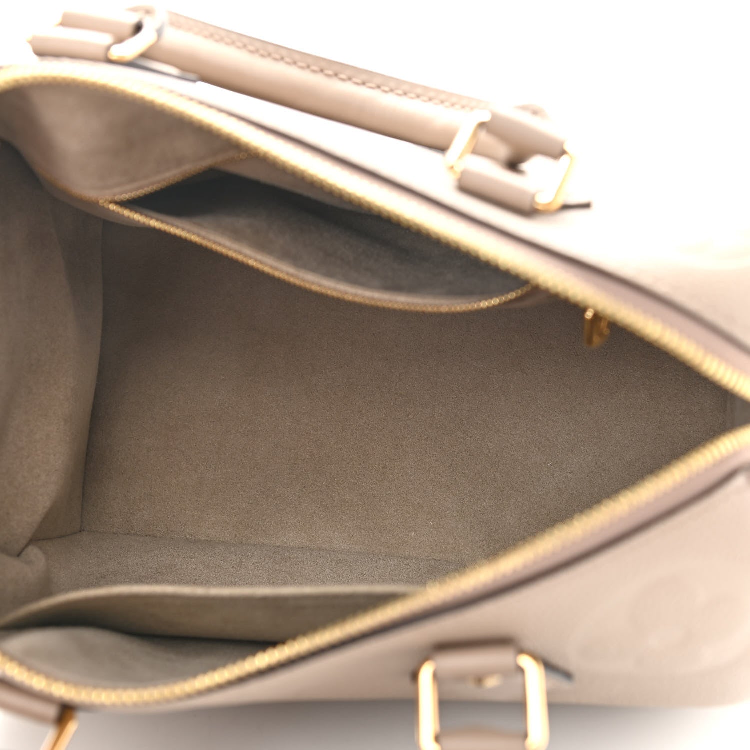 Louis Vuitton Empreinte Monogram Giant Speedy Bandouliere 25 Tourterelle 5 of 9