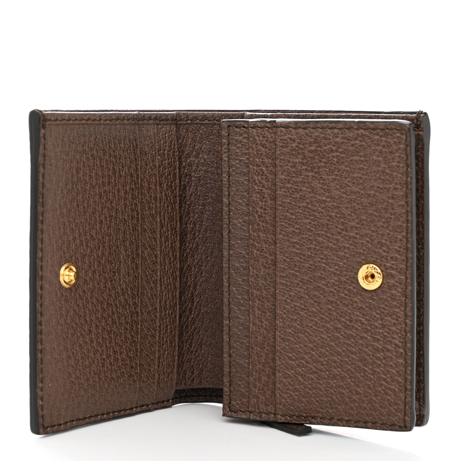 Gucci GG Supreme Monogram Web Ophidia Card Case Beige New Acero 5 of 7