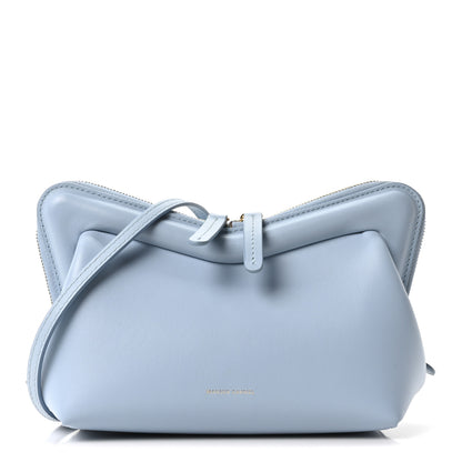 Mansur Gavriel Smooth Calfskin Mini Frame Crossbody Bag Light Blue 1 of 9