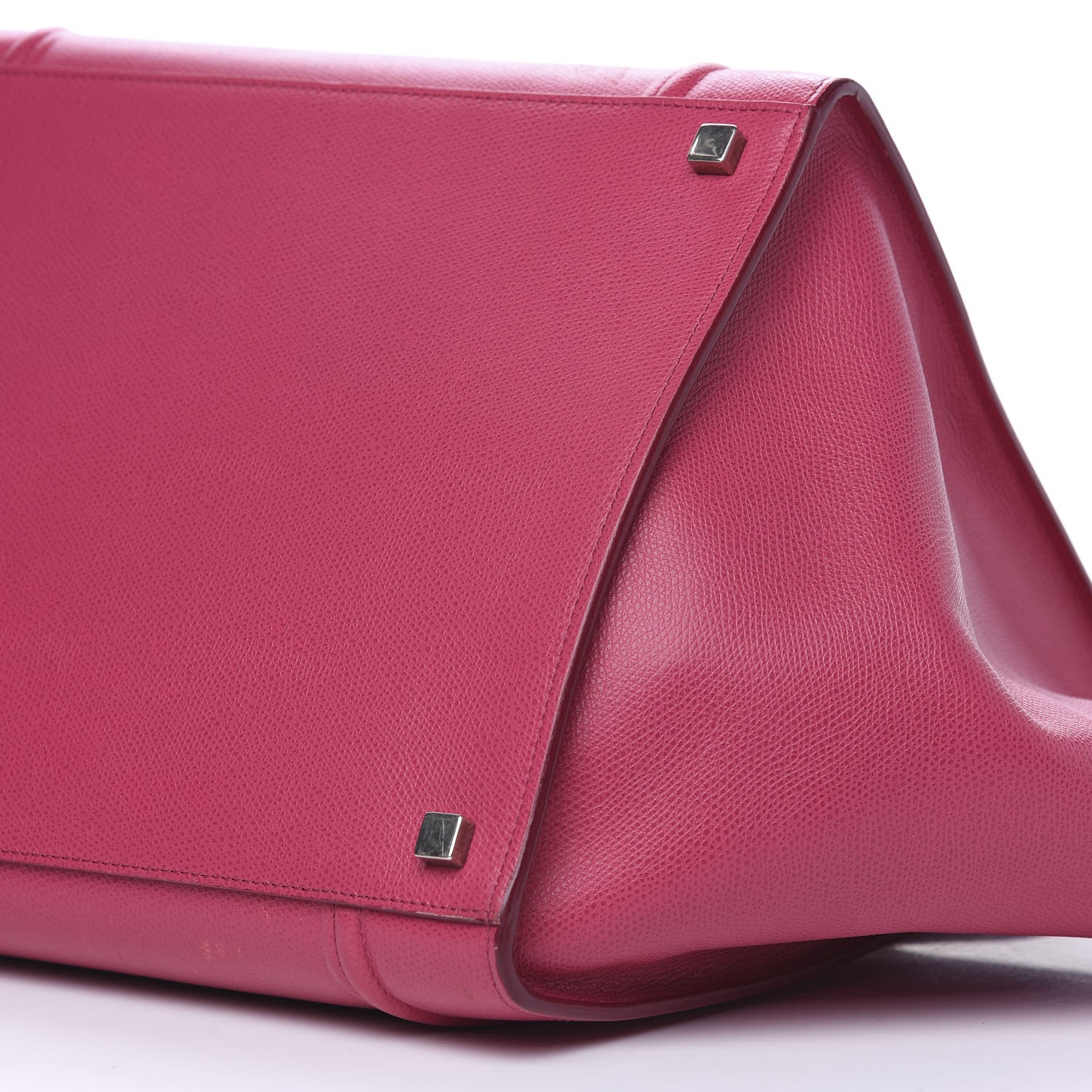 Celine Grained Calfskin Medium Phantom Luggage Fuchsia 9 of 12