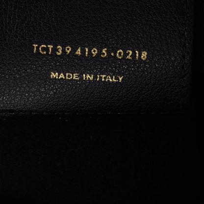 Saint Laurent Calfskin Large Shopping Tote Black 9 of 9
