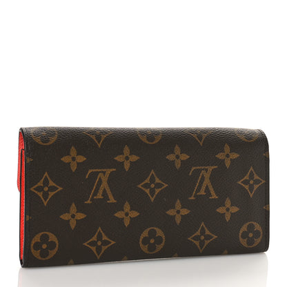 Louis Vuitton Monogram Emilie Wallet Poppy 3 of 9