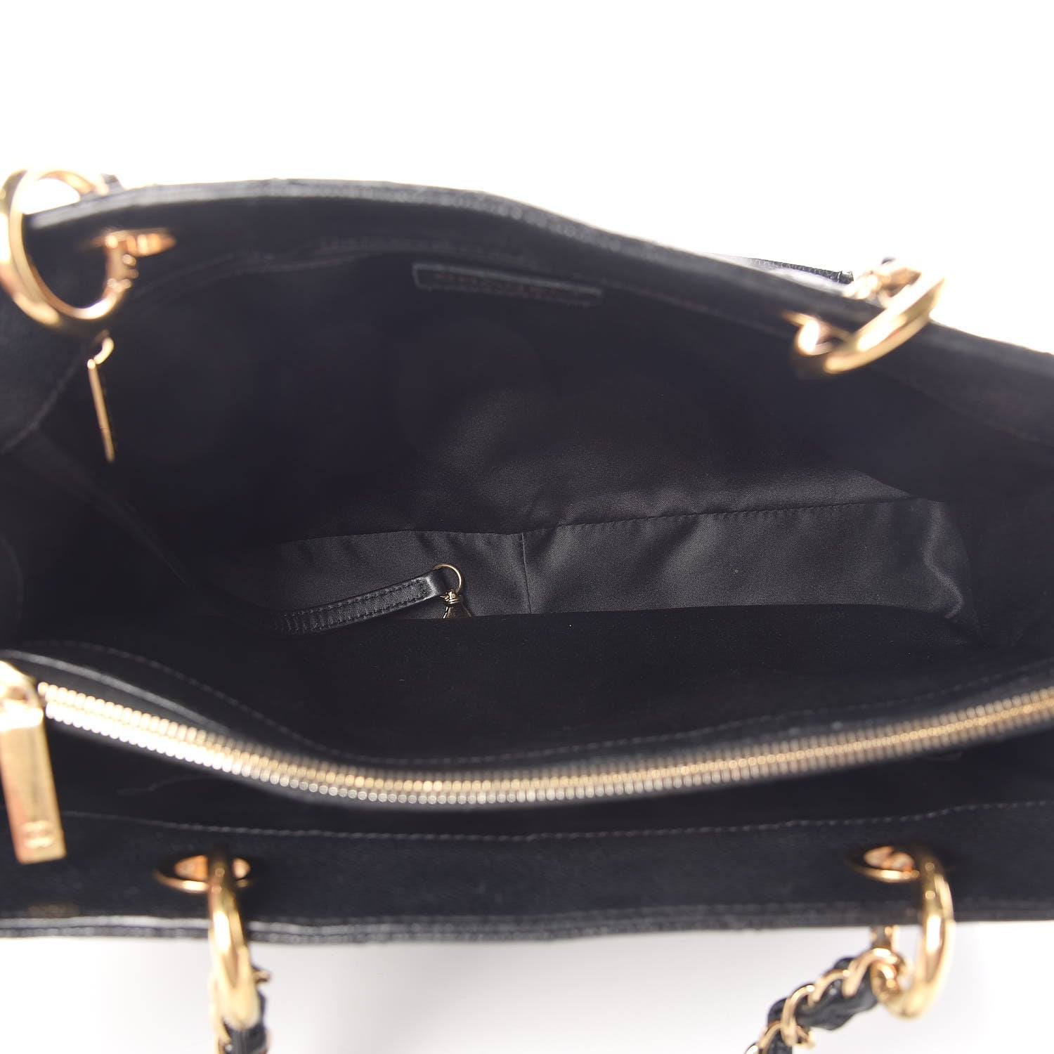 Chanel Caviar Quilted Grand Shopping Tote GST Black 5 of 13