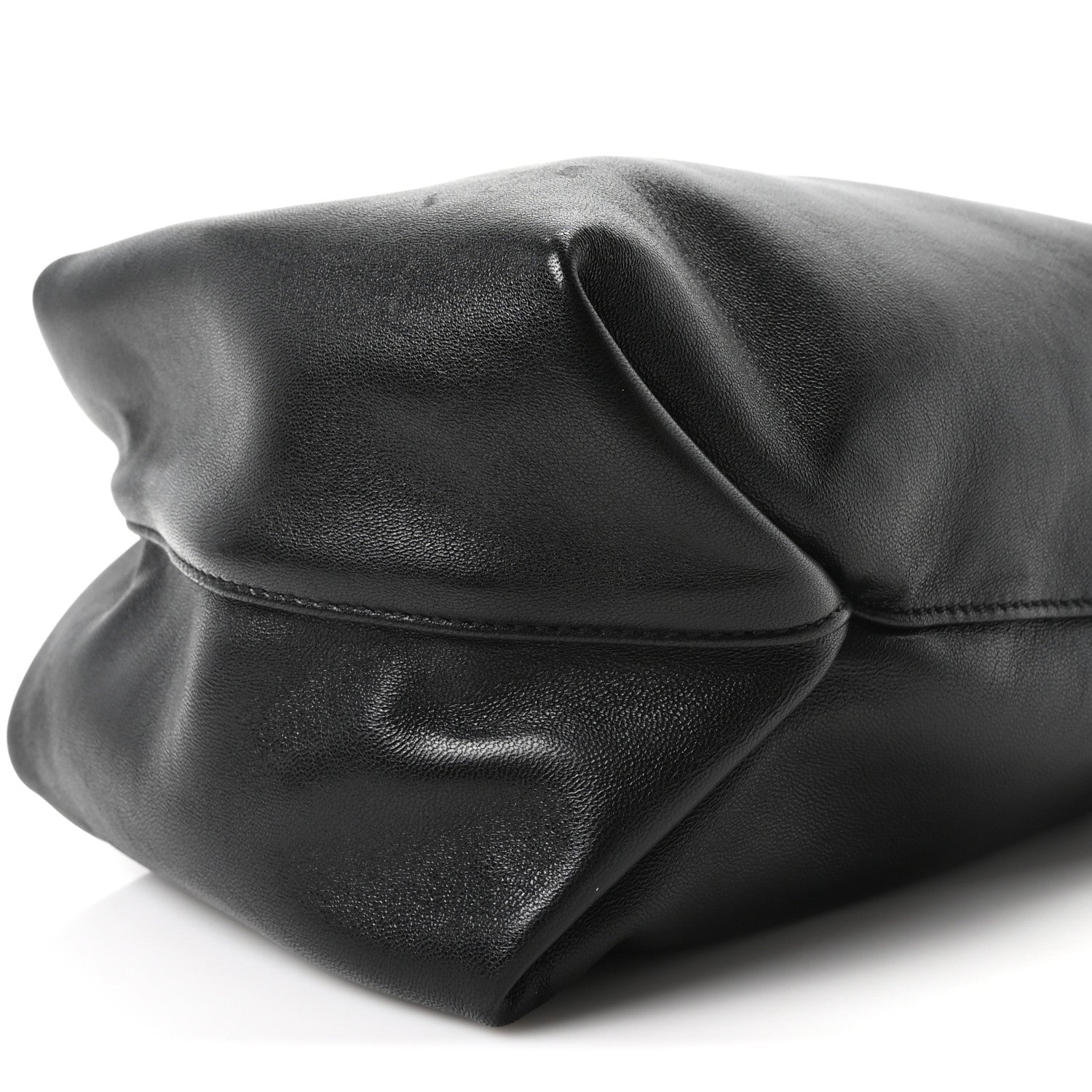 Saint Laurent Lambskin Small Teddy Bucket Bag Black 11 of 12