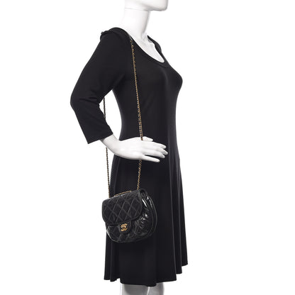 Chanel Aged Calfskin Small Bubble CC Flap Black 2 of 12