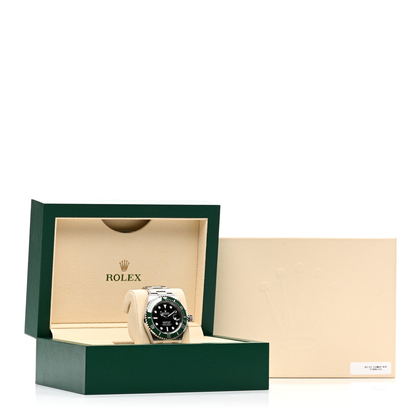 Stainless Steel 41mm Oyster Perpetual Submariner Date Starbucks Watch Black 126610LV