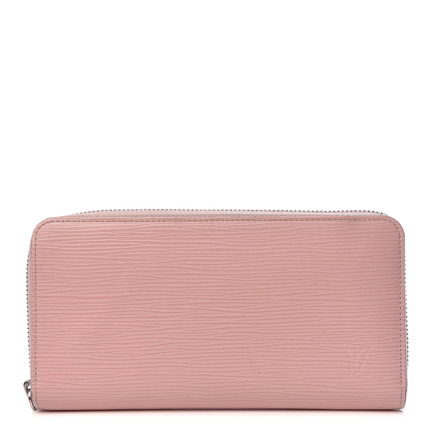 Epi Zippy Wallet Rose Ballerine