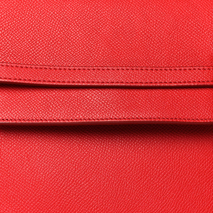 Celine Baby Grained Calfskin Micro Belt Bag Coquelicot 9 of 11