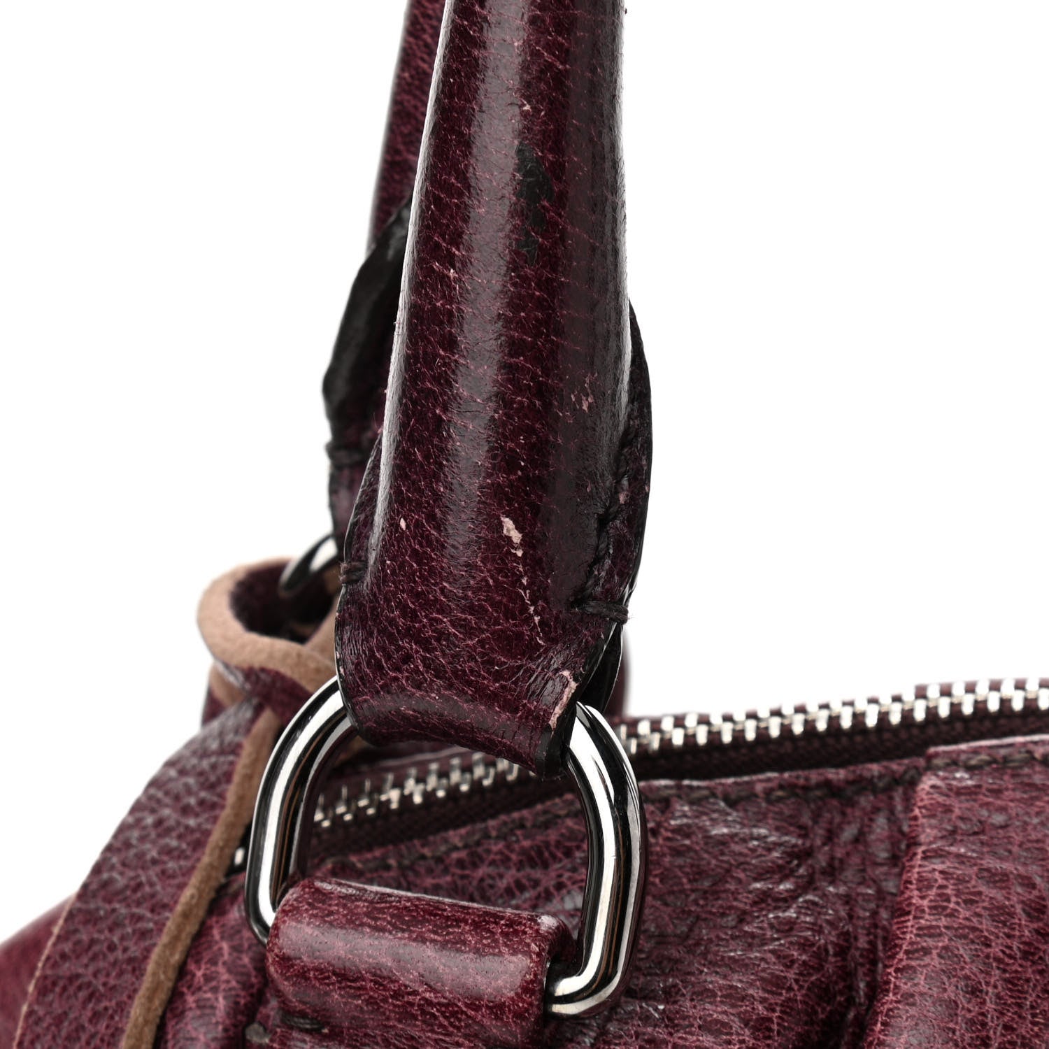 Prada Cervo Tote Amaranto 13 of 18