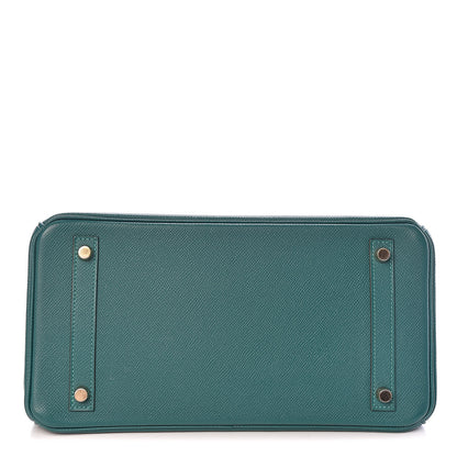 Hermes Epsom Birkin 30 Malachite 7 of 33