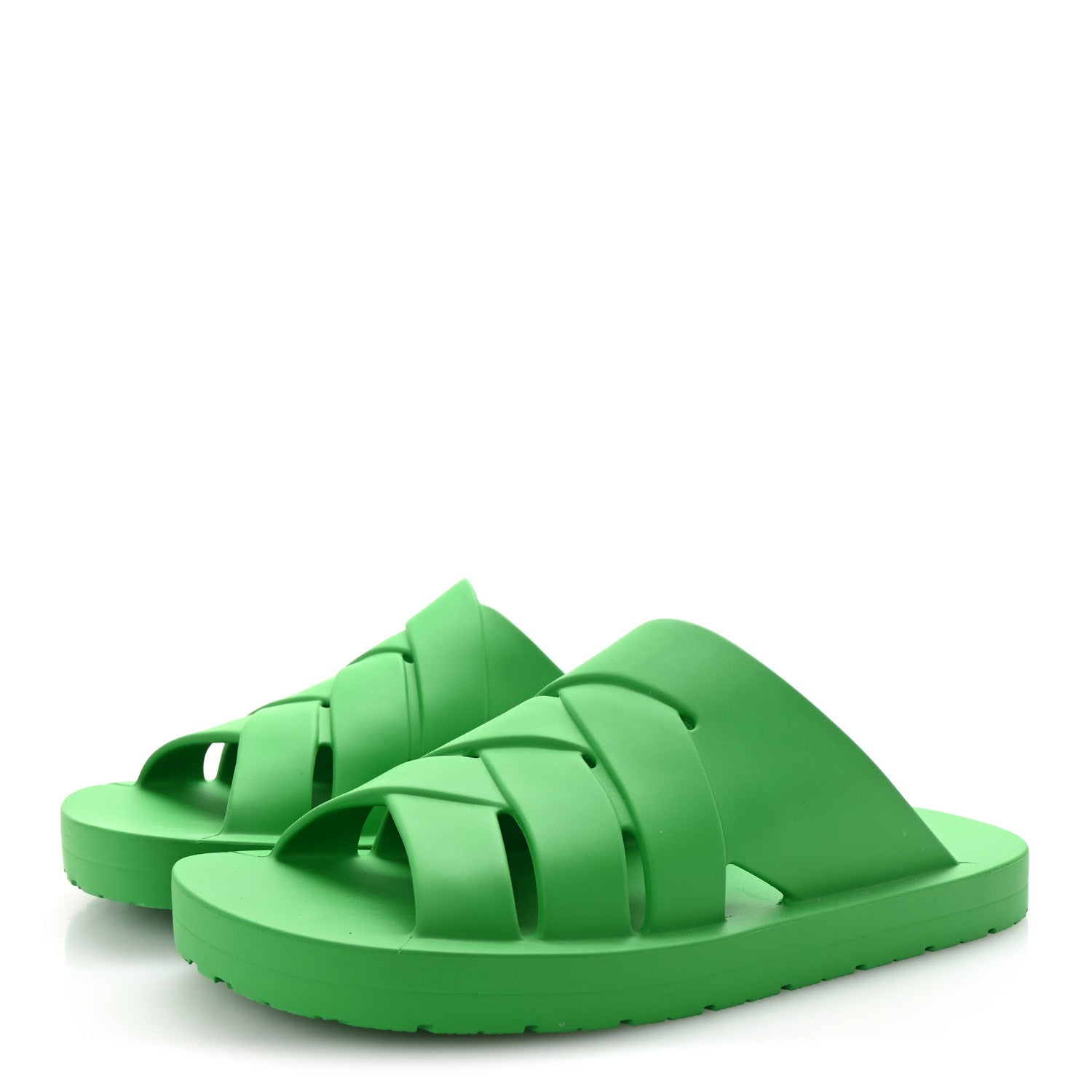 Bottega Veneta Rubber Flintstone Mules 43 Parakeet 4 of 9