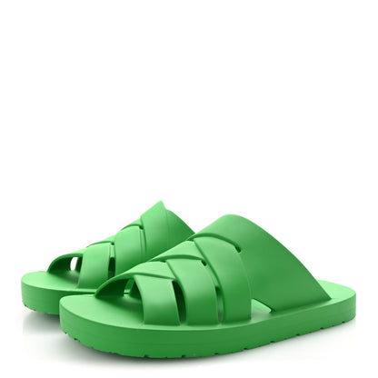 Bottega Veneta Rubber Flintstone Mules 43 Parakeet 4 of 9